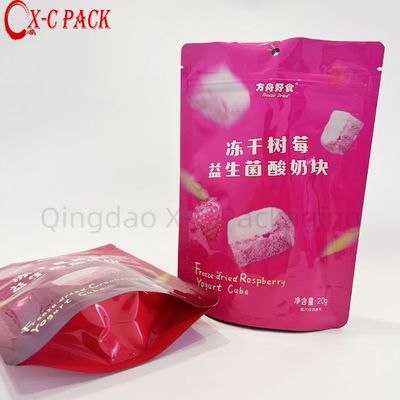 satın al Özel Logo Toptan Plastik Şekerli Kurabiye Atıştırmalık Alüminyum Folyo Paketleme Fermuar Paketleme Torbası online manufacture