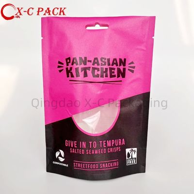 satın al Çevre Dostu Tekrar Kullanılabilir Ayağa Kalk Kaju Fındığı Paketleme Fındık Torbası Fındık Atıştırmalık Paketleme Torbası online manufacture
