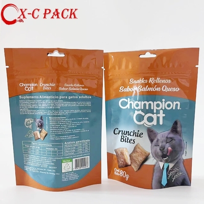 satın al Ücretsiz Örnek Özel Yapımlı Yeniden Kapanabilir Zip Kilitli Köpek Kaplumbağa Kediler Şekerlemeler Atıştırmalık Paketi Evcil hayvanlar için Yiyecek Paketleme Çantası online manufacture
