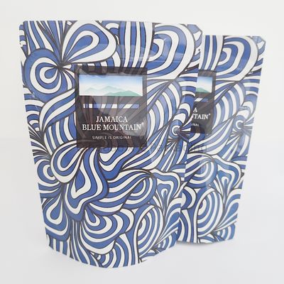 OEM Esnek Dayanıklı Ziplock Torba, Dayanıklı Plastik Torbalar Kahve Çayı Fındık Paketleme