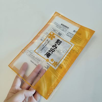 Gıda Atıştırmalığı Paketleme için Geri Dönüştürülebilir Plastik Torbalar Kompozit Özel Basılı Logo