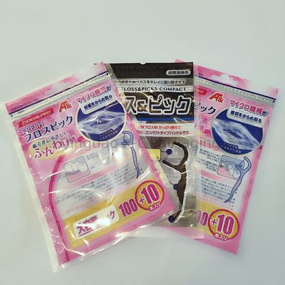 Gıda Sınıfı 3 Zipperli Diş Düzleştiricilerle Yan Dükkanlık Çanta Paket Çanta