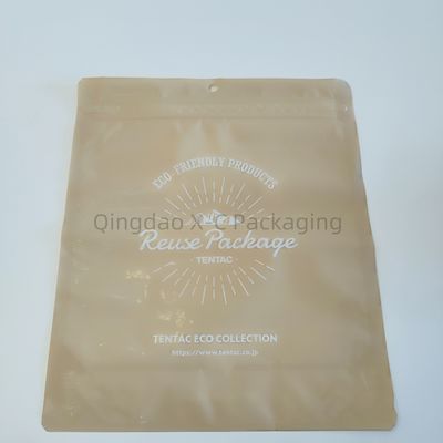 Su geçirmez 3 taraflı mühürlü çantalar Kumaş iç çamaşırı için özel basılı laminatlı