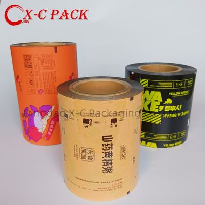 Otomatik Küçük Sos Çuvalı Ambalaj Bal Pastası Sos Domates Sos Ketçap Çuvalı Plastik Torba Laminli Rulo Film