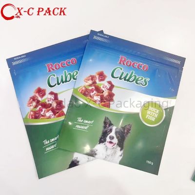 Ağır Güçlü Nem Karşıtı Kediler için Gıda Paketleme Torbaları Çiğnemaya Sabit Kalıcı Malzeme Toplu Siparişler Mümkün Evcil hayvanlar için yiyecek torbası