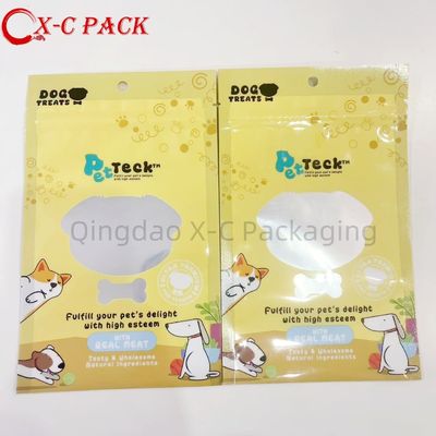 Katlanabilir Hafif Tasarım Hava geçirmez Evcil Evcil Evcil Yiyecekleri Islaklık Kanıtlı Bariyerle Ziplock Çanta